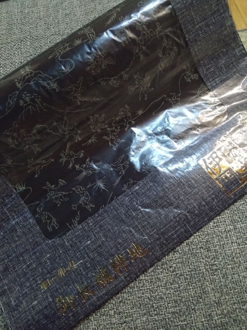 鳥獣戯画・東レシルック長襦袢反物