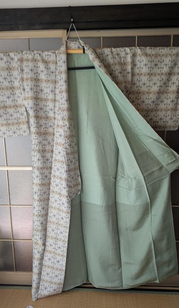 秦荘紬の着物