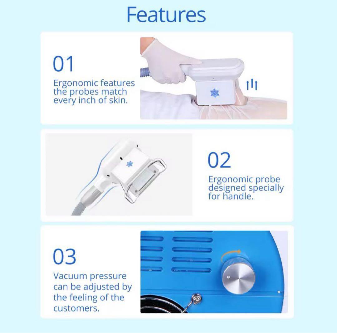 【中古品】業務用　痩身機　脂肪冷却マシン　脂肪冷却機　コンパクト　部分痩せ