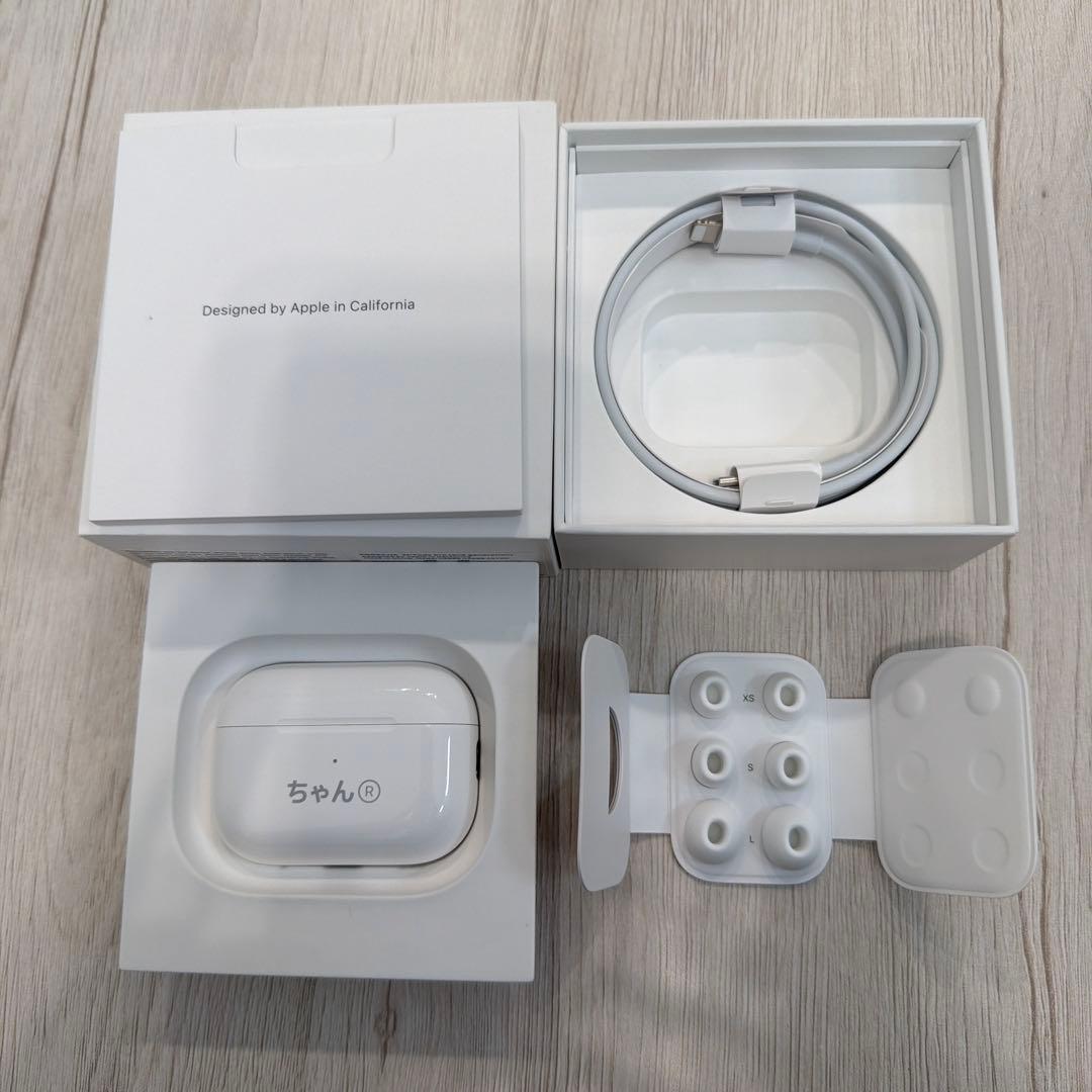 美品❗️AirPods Pro (第2世代) 刻印有り　本体一式