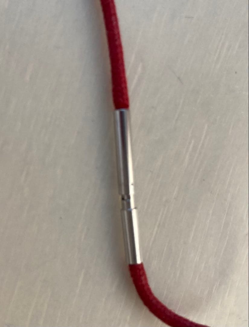 エルメス　ケース　ストラップ付き　ボルドー（レッド）HERMES