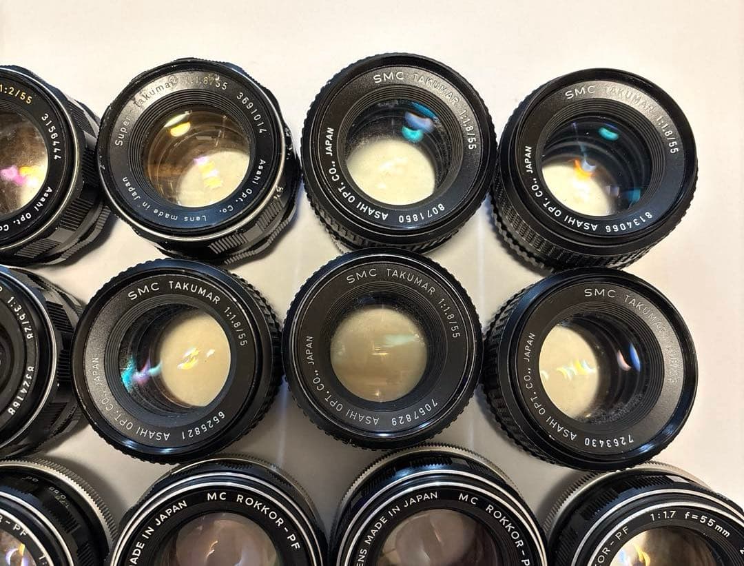 【まとめ売り②】PENTAX、MINOLTAオールドレンズレンズ24点