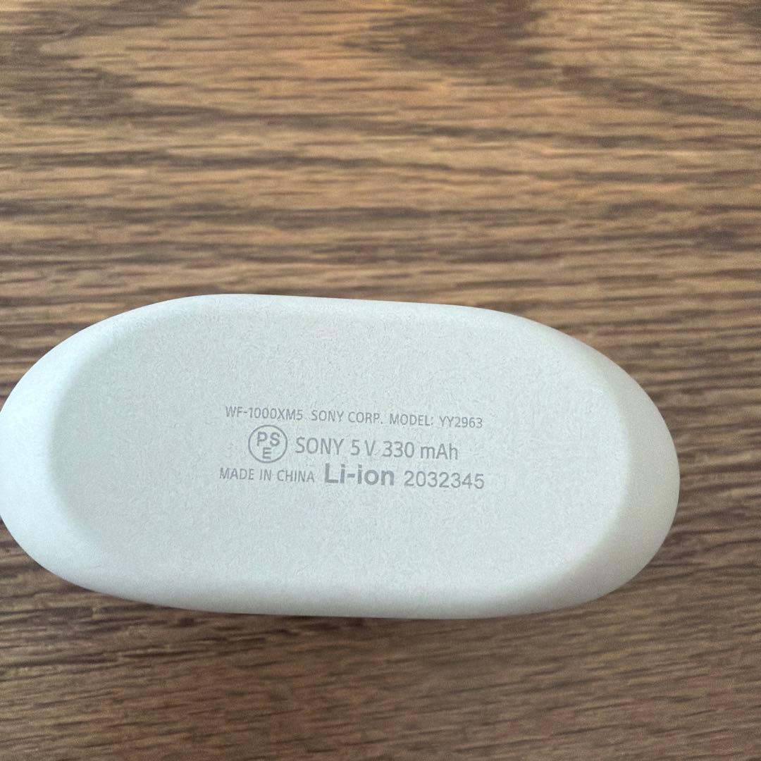極美品 SONY WF-1000XM5 プラチナムシルバー