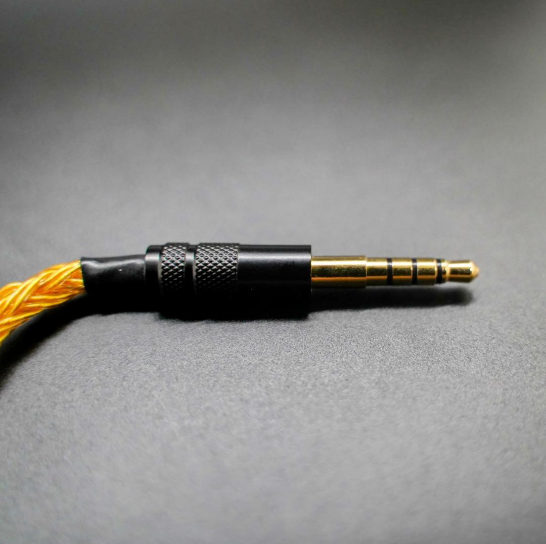 超高評価! MDR-1A (M2) 用最高スペック16芯 超希少金メッキケーブル