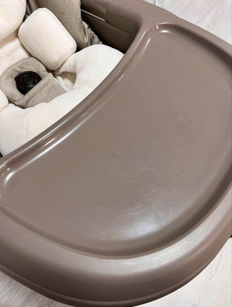 コンビ ハイローチェアー ネムリラ BEDi ヘーゼルベージュ　オートスウィング