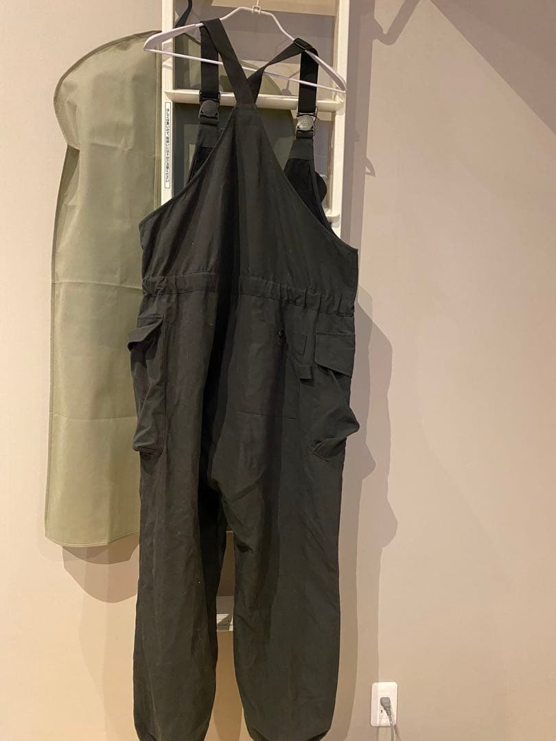  peak ブラックオーバーオール XL