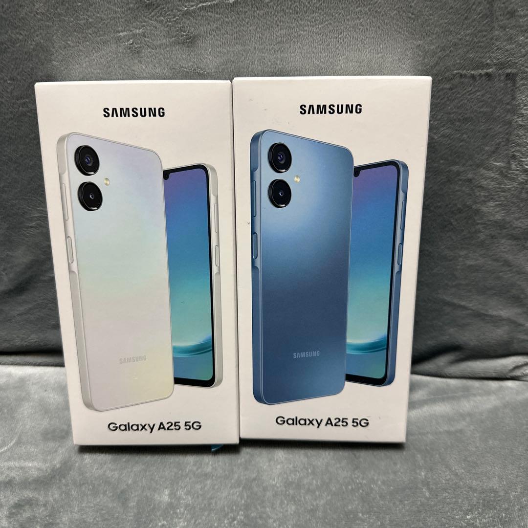 Samsung Galaxy A25 5G本体ブルー 64GB