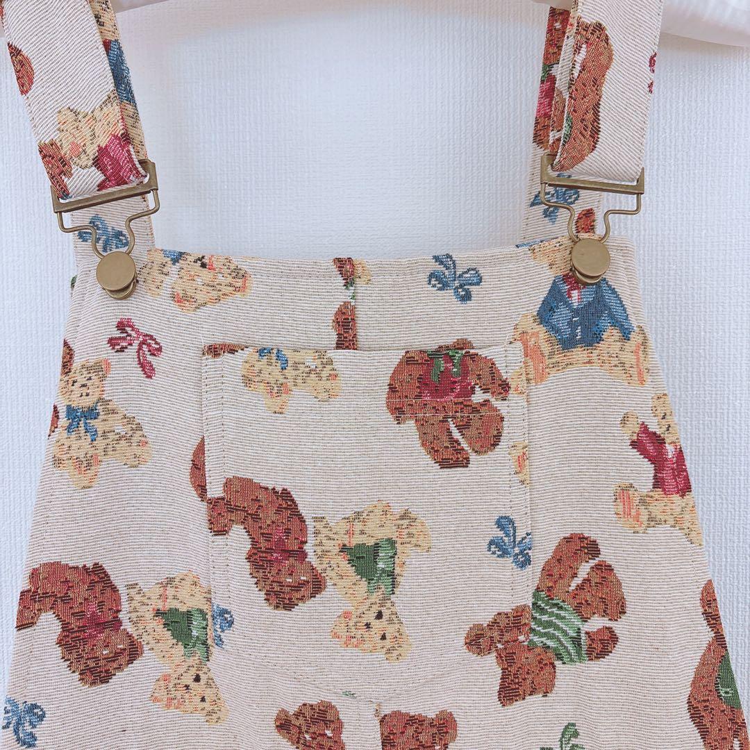 merry jenny bear and bearジャガードジャンスカ