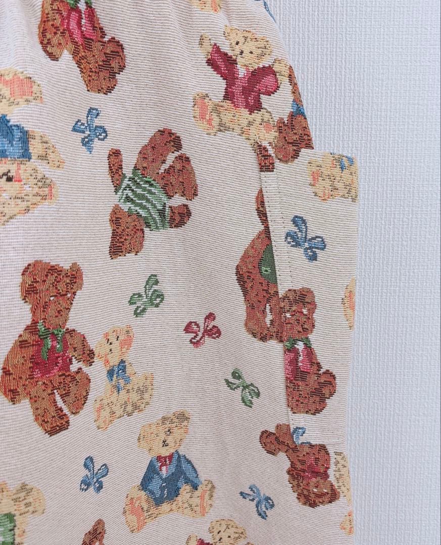 merry jenny bear and bearジャガードジャンスカ