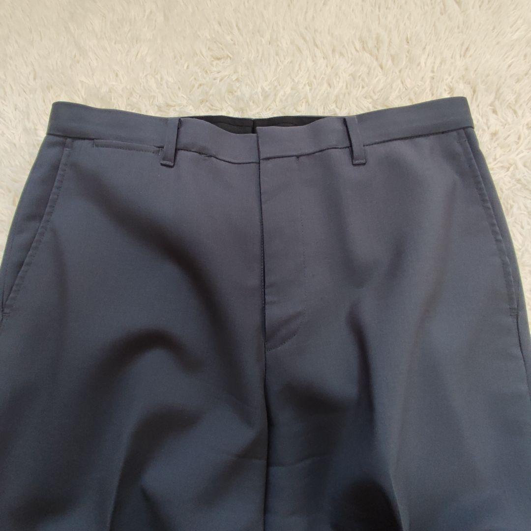 ☆美品☆ユニクロ　ジルサンダー　セットアップ　ウール100%　グレー系　M 76