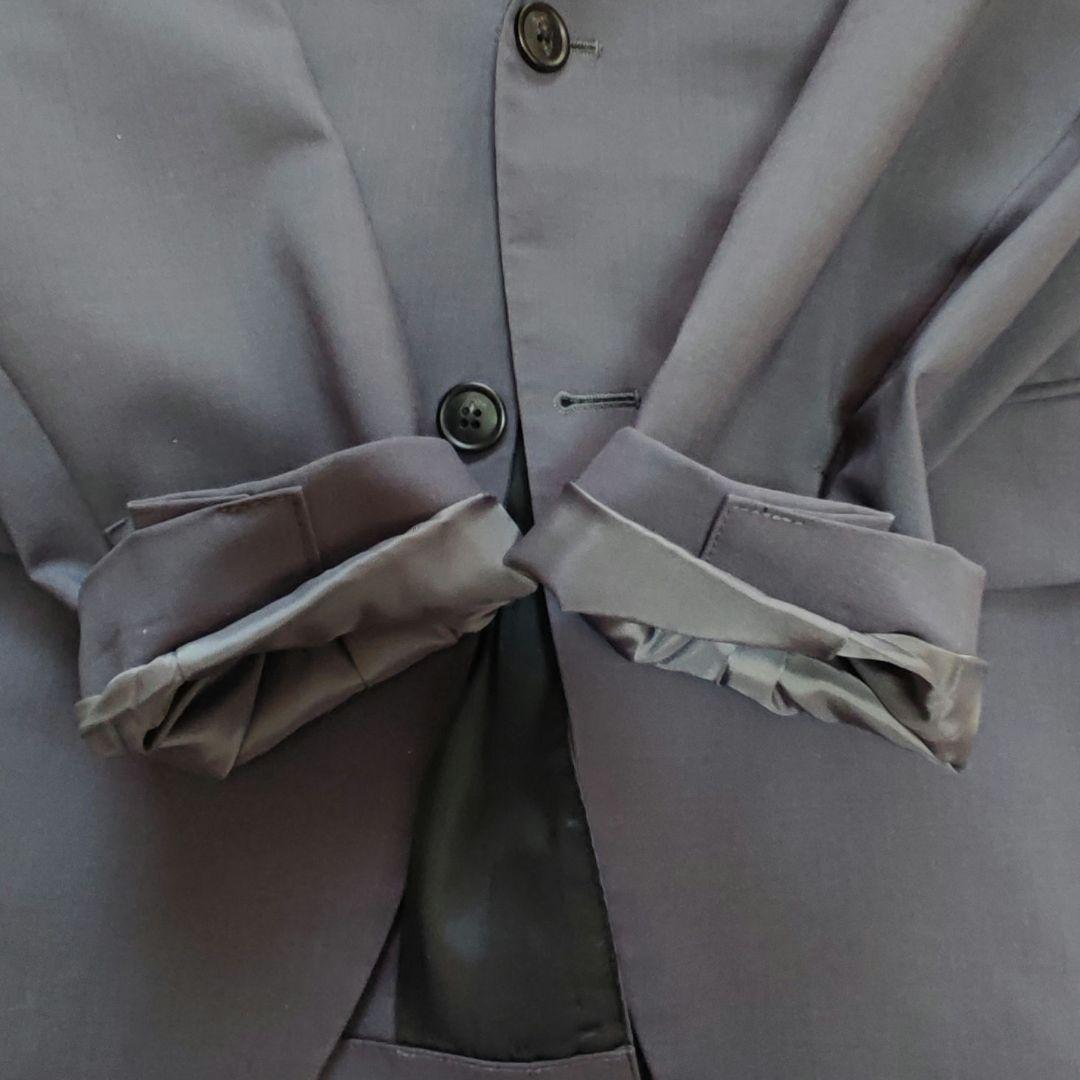 ☆美品☆ユニクロ　ジルサンダー　セットアップ　ウール100%　グレー系　M 76