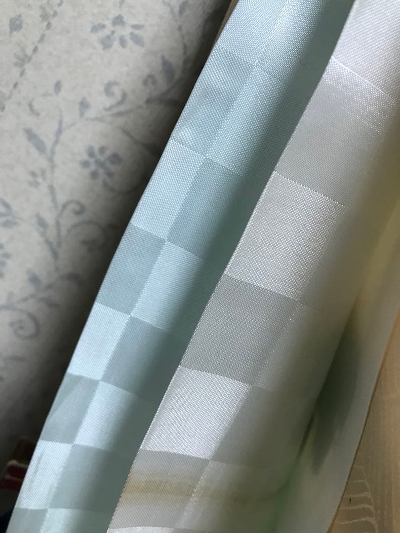 お宮参り着物　男の子　産着　豪華金銀刺繍❗️勇ましい鷹　鮮やかブルー❤️