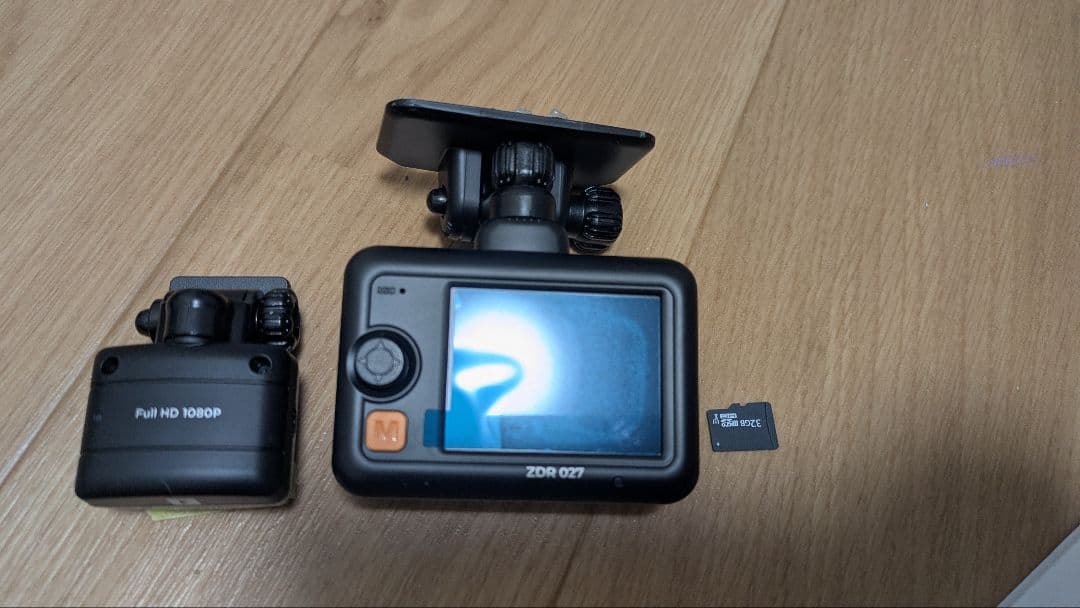 コムテック ZDR027 前後ドライブレコーダー