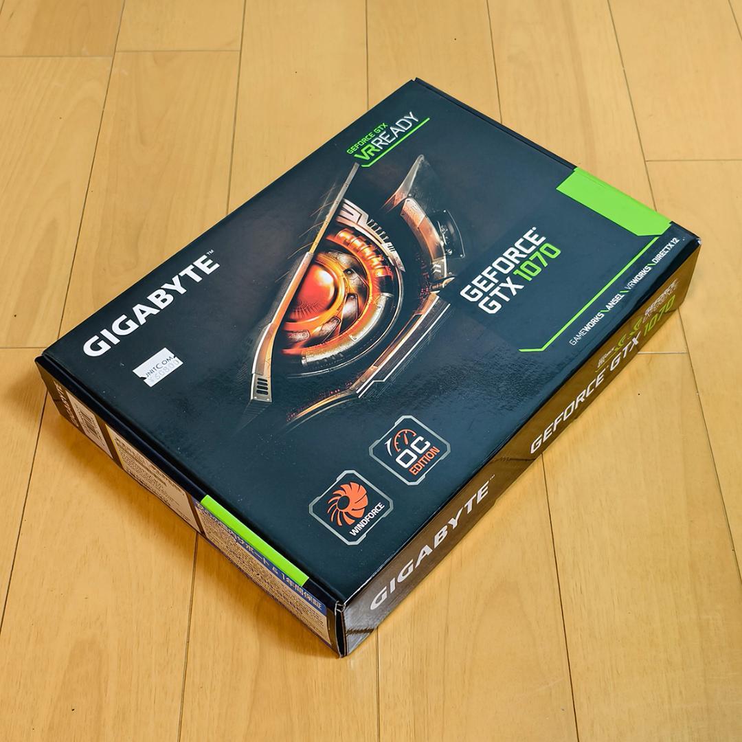 グラフィックボード・グラボ・ビデオカード GIGABYTE GEFORCE GTX 1070 OC Edition