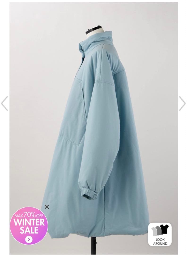 Water Repellentストレッチ Padded Coat/コート　M