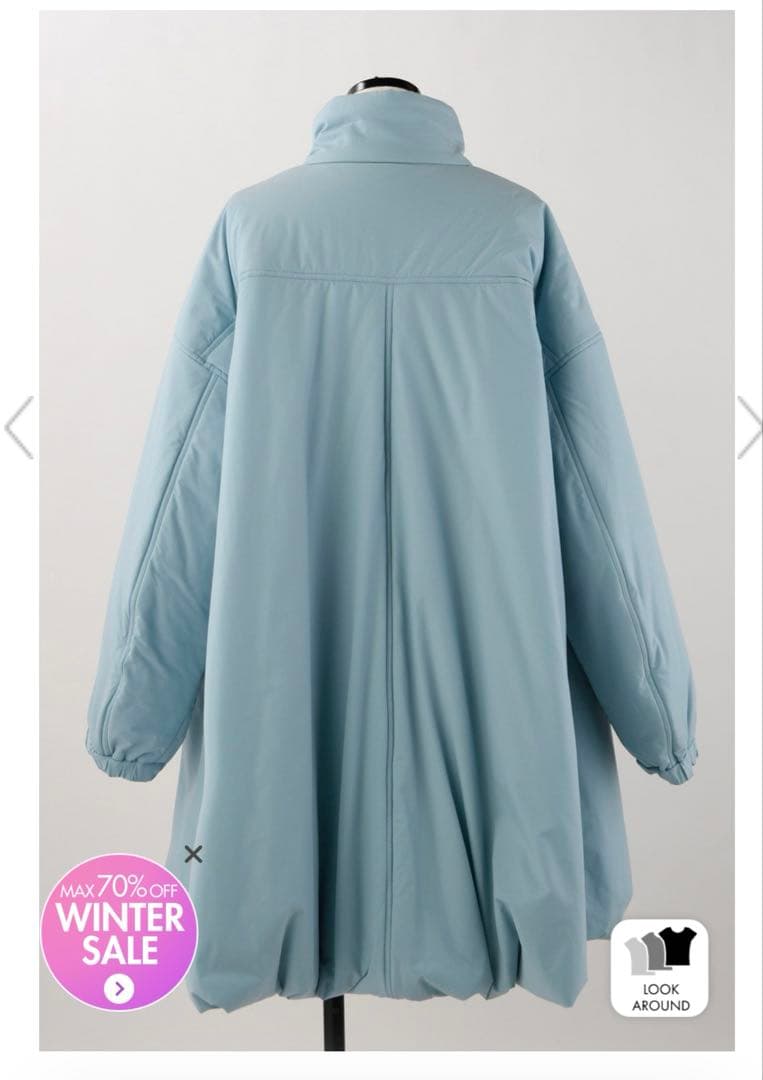 Water Repellentストレッチ Padded Coat/コート　M