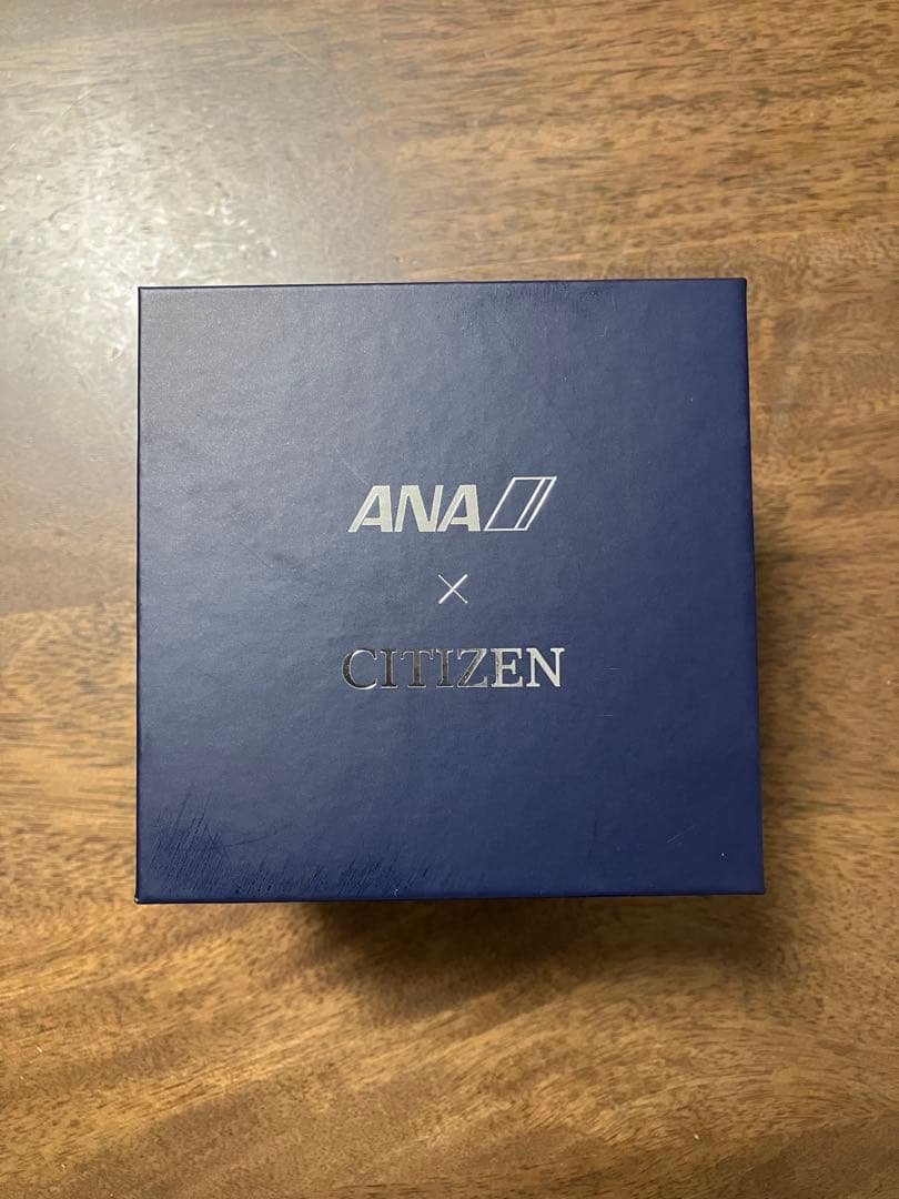 ANAオリジナル　CITIZEN デジタル腕時計 温度計機能付き