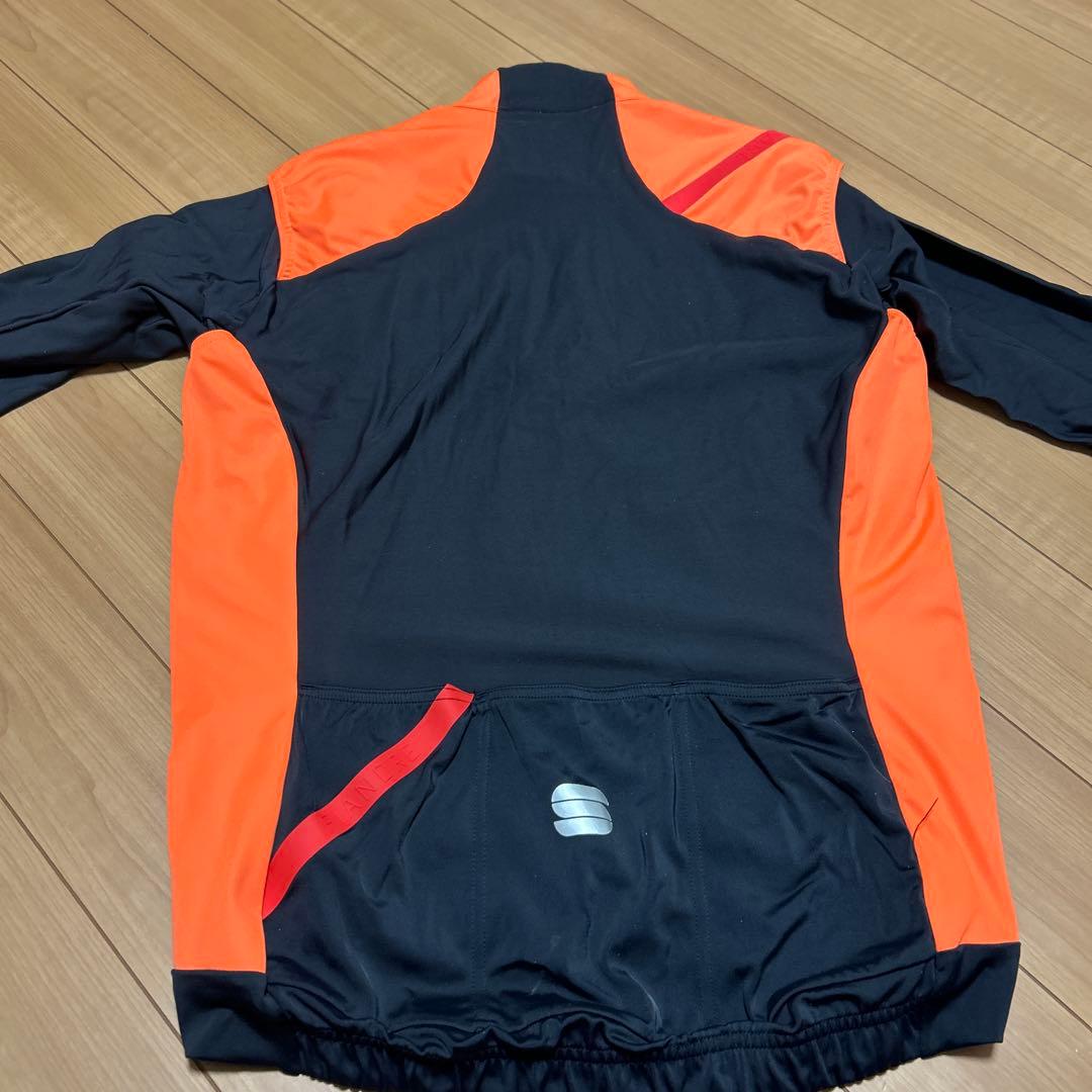 【kimmuuuyさん専用】sportful サイクルジャージ オレンジ/黒