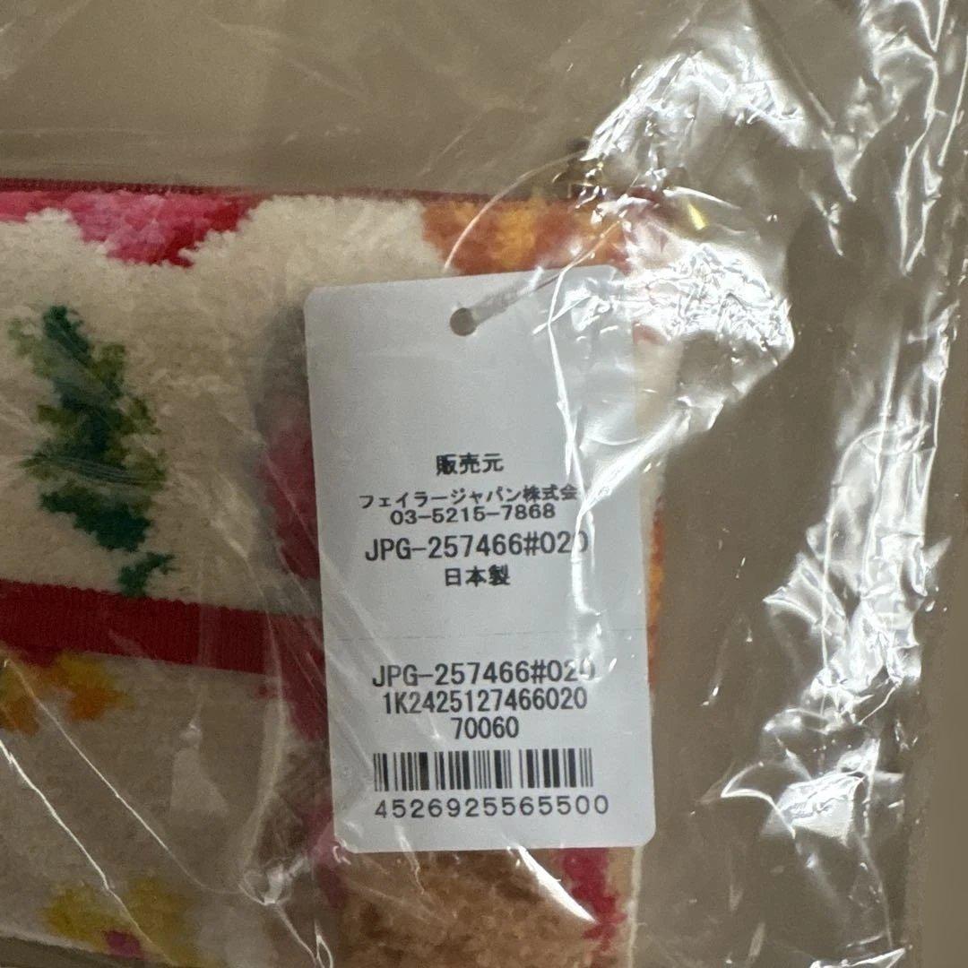 FEILER × JAL ピクニックガーデン ハンカチ&ティッシュポーチ