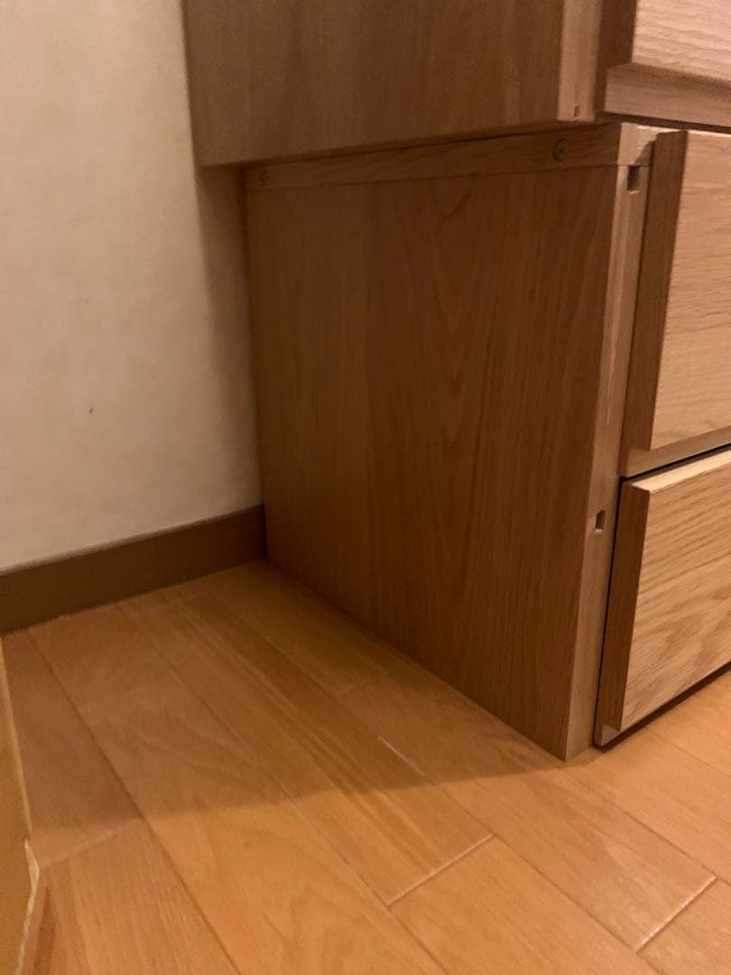 ③★無印★ユニットシェルフ★ ボックス★引き出し★オーク材★旧タイプ