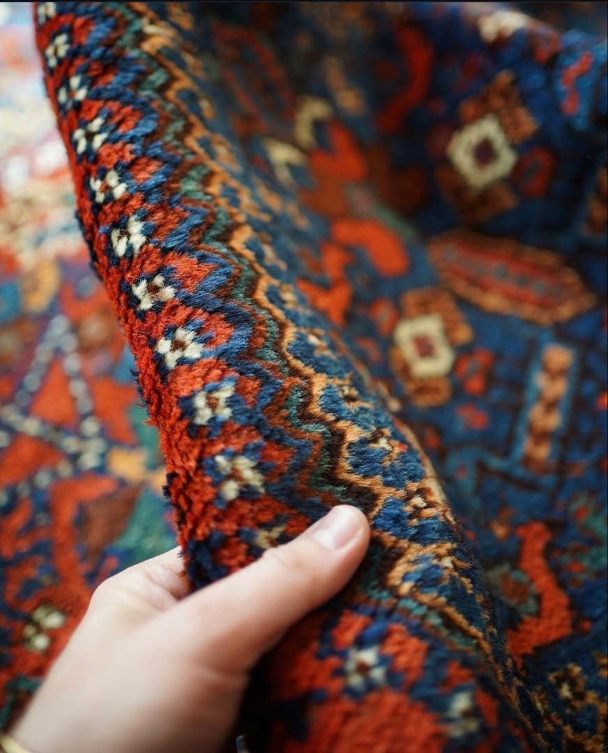 シラーズ　トライバルラグ　ヴィンテージラグ