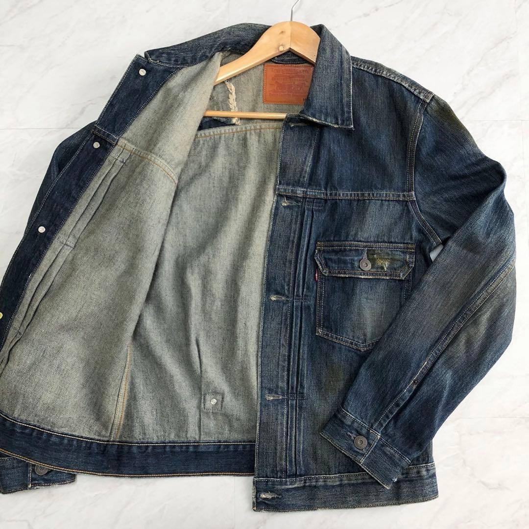 【美品 希少】Levi's デニムジャケット 1st 70290 復刻 M