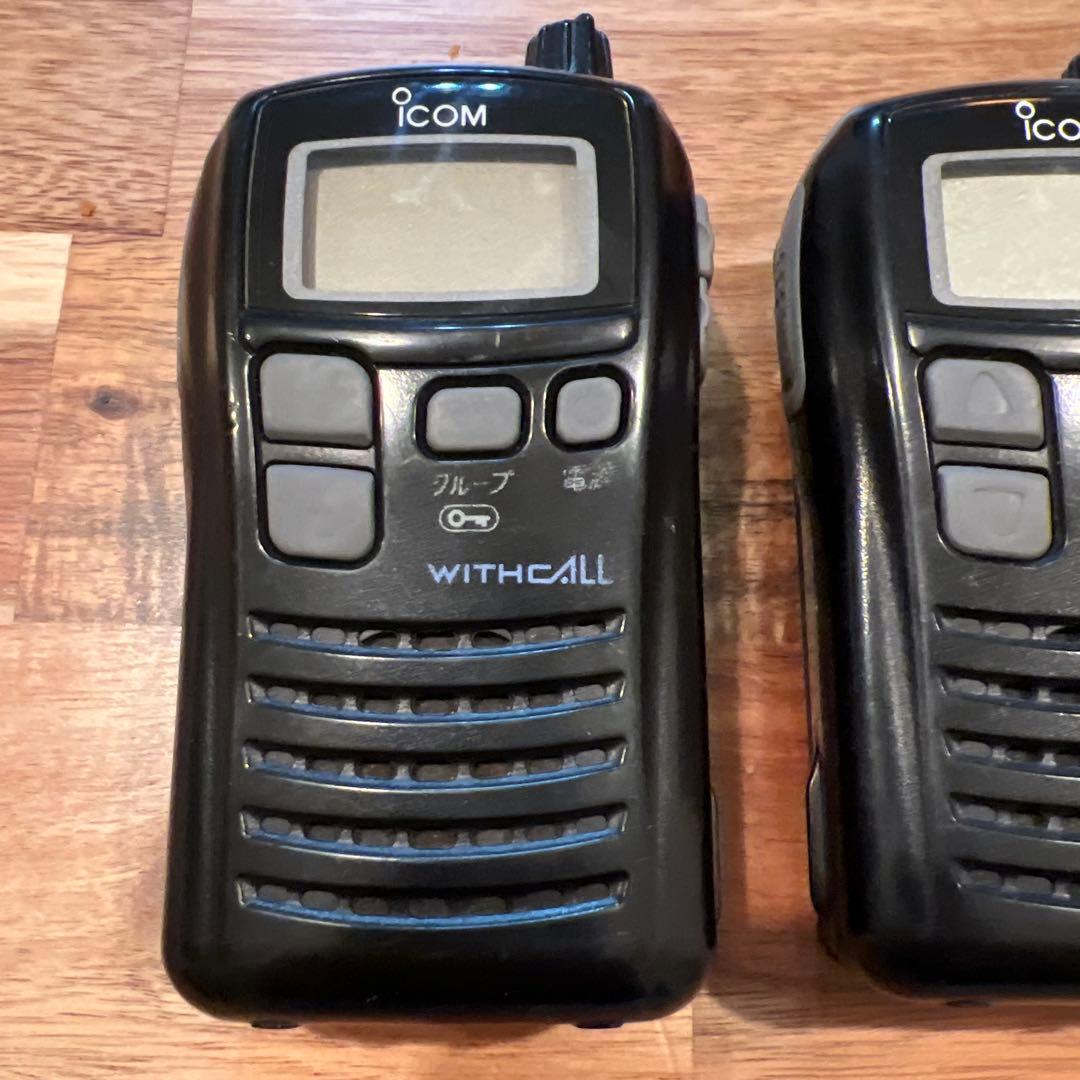 【通電確認済】ICOM 小型トランシーバー IC-4100 4台セット