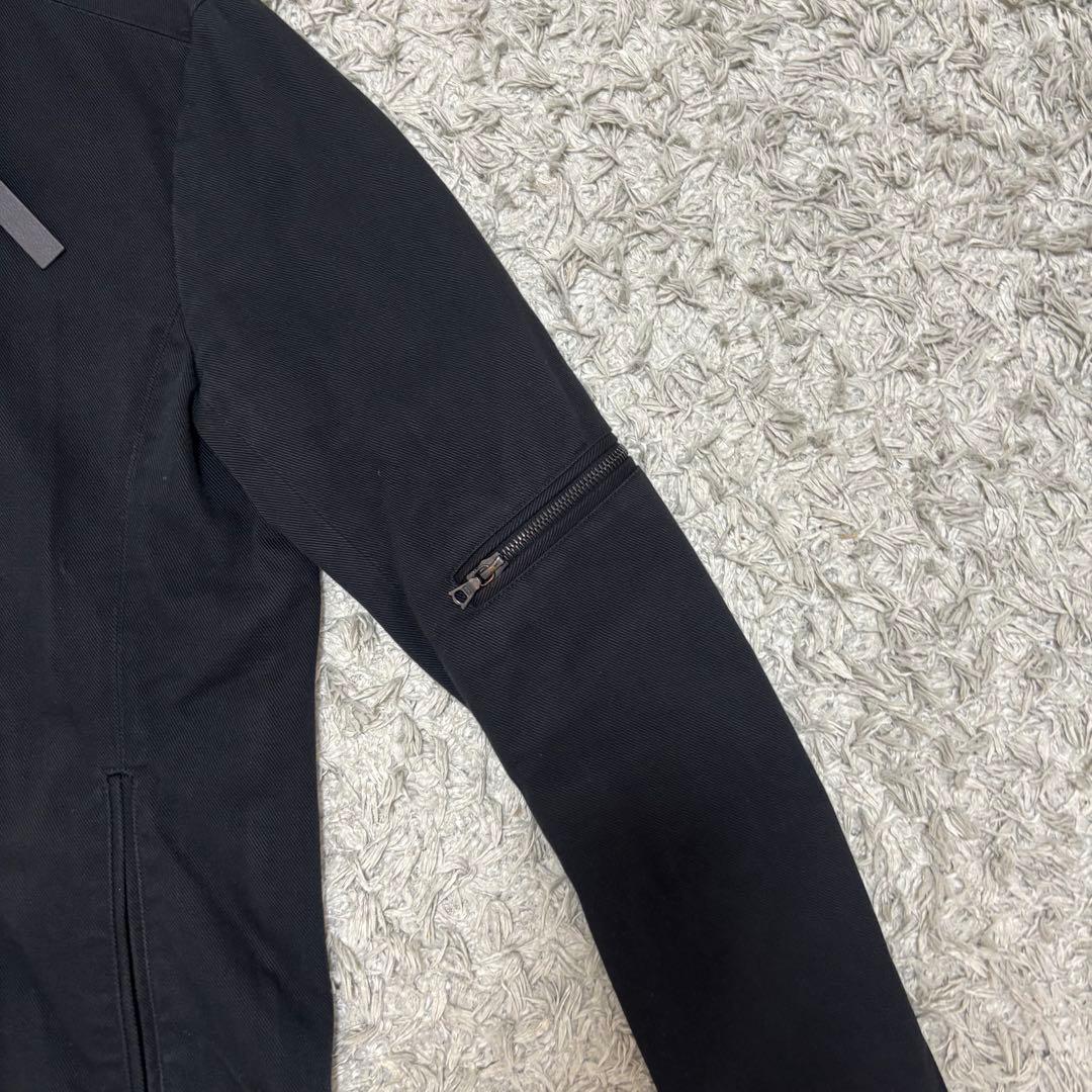 ダブジェイケイ　wjk ジップアップジャケット　ブラック　日本製　S