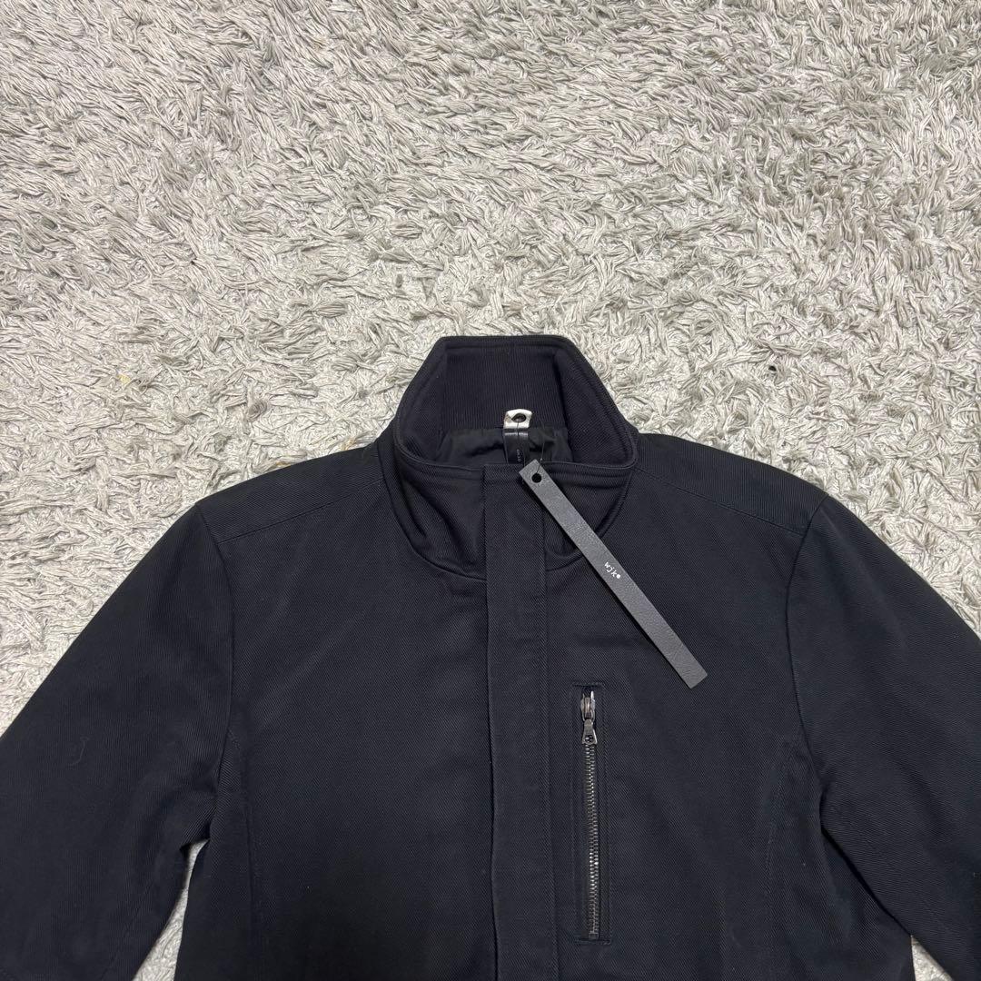 ダブジェイケイ　wjk ジップアップジャケット　ブラック　日本製　S