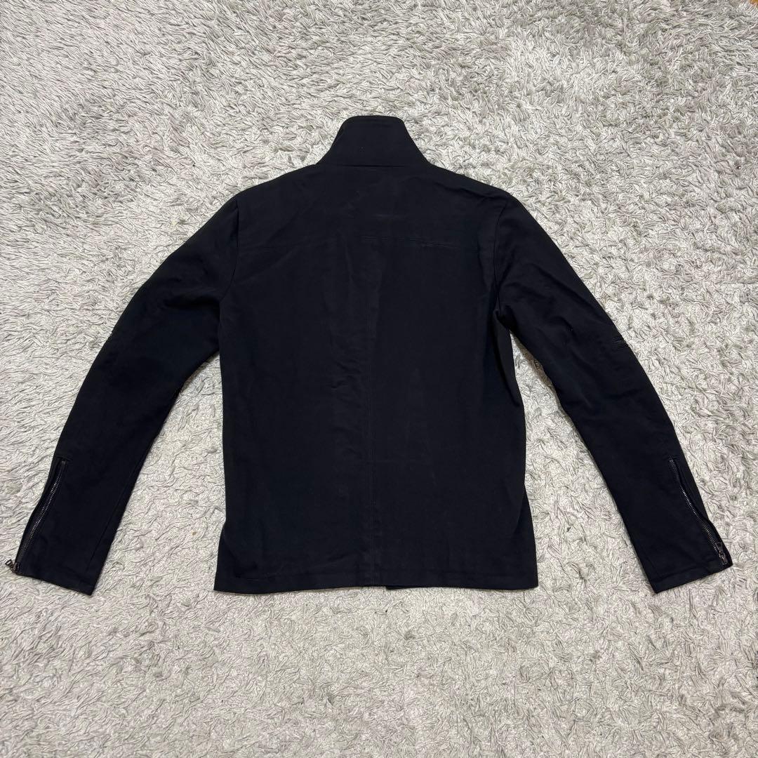 ダブジェイケイ　wjk ジップアップジャケット　ブラック　日本製　S