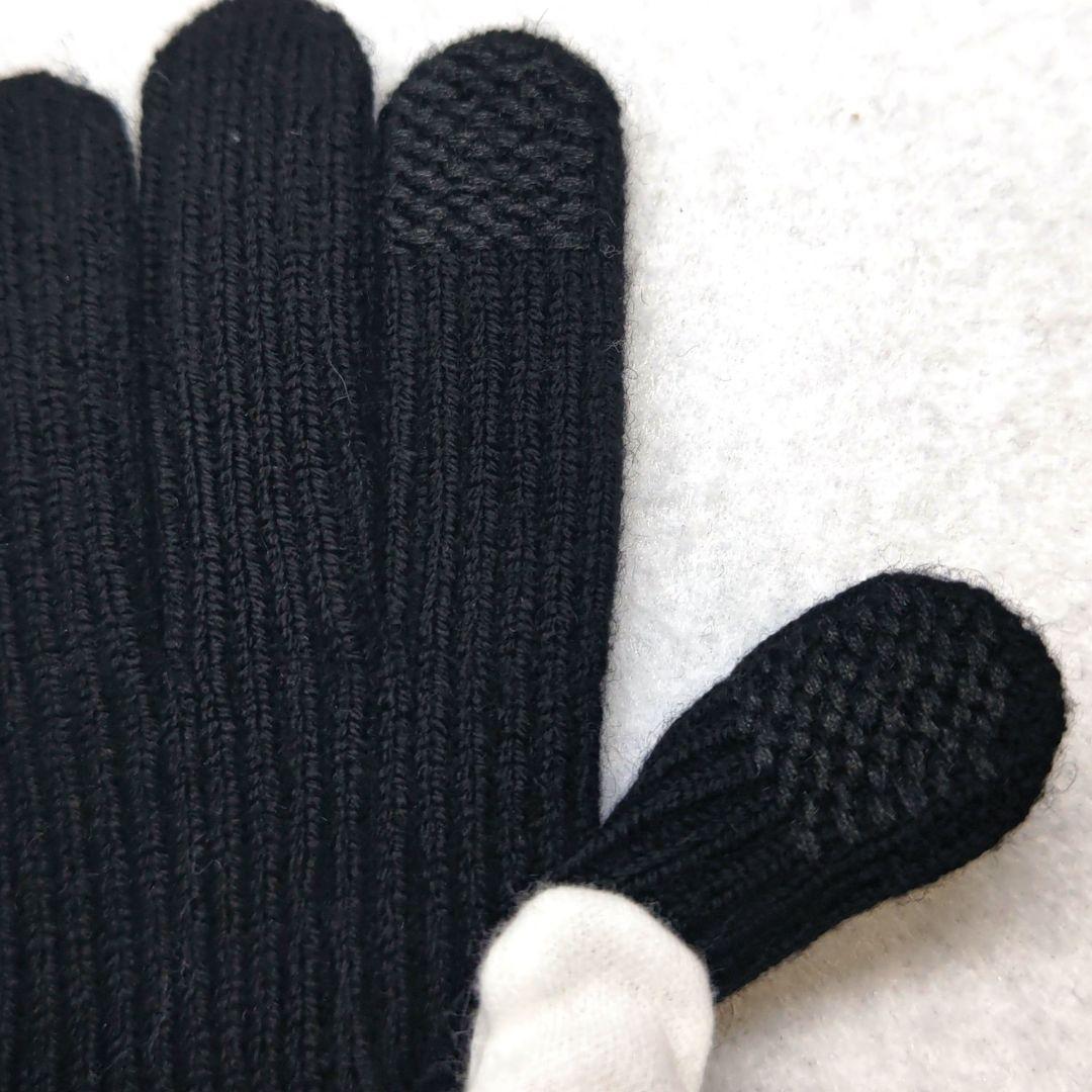 【在庫セール価格・早い者勝ち！】新品 コーチ 手袋 レディース ブラック ウール