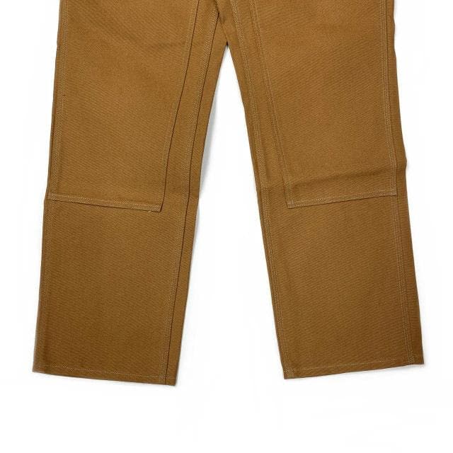 カーハート ワークパンツ US購入 ダブルニー(33×30)茶 181218