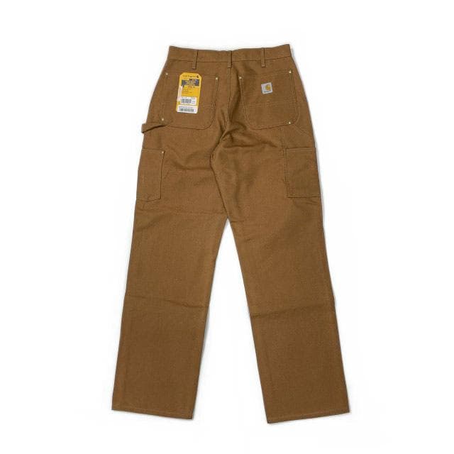 カーハート ワークパンツ US購入 ダブルニー(33×30)茶 181218