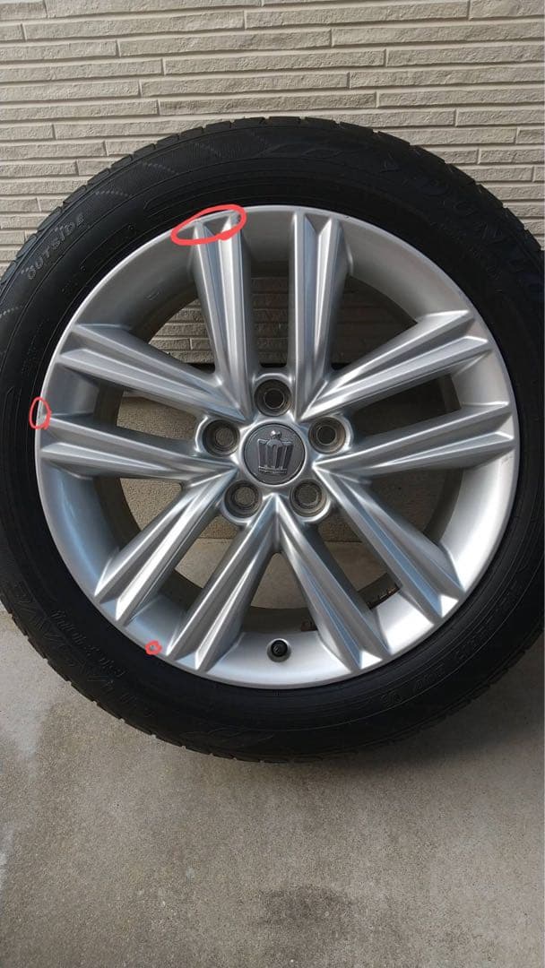 17インチホイールセット　210系クラウン