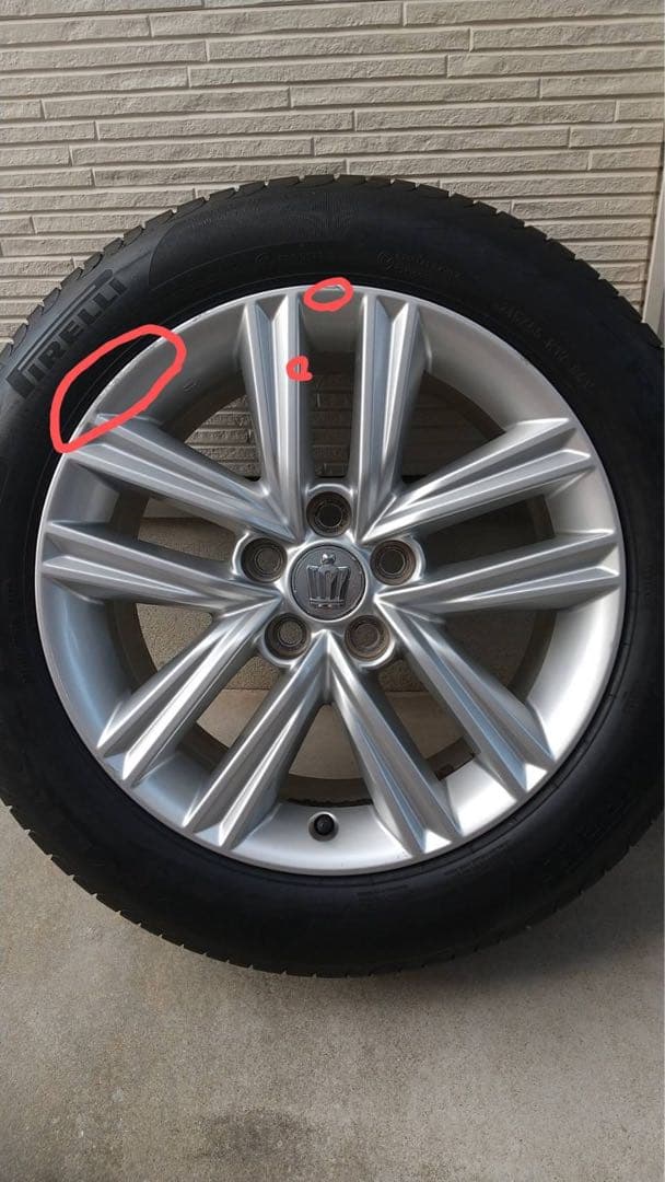 17インチホイールセット　210系クラウン