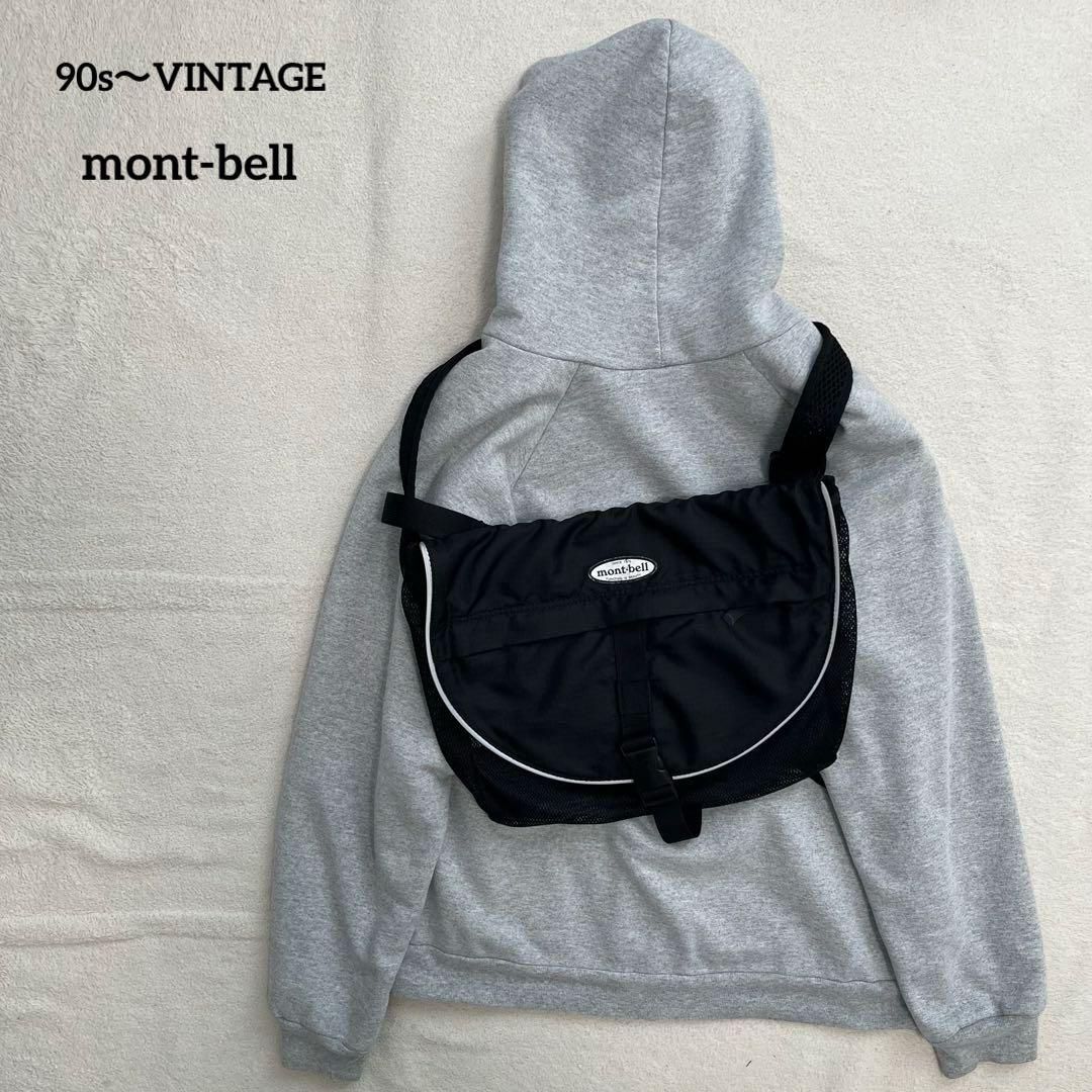 90s〜VINTAGE old mont-bell ショルダーバッグ Y2K
