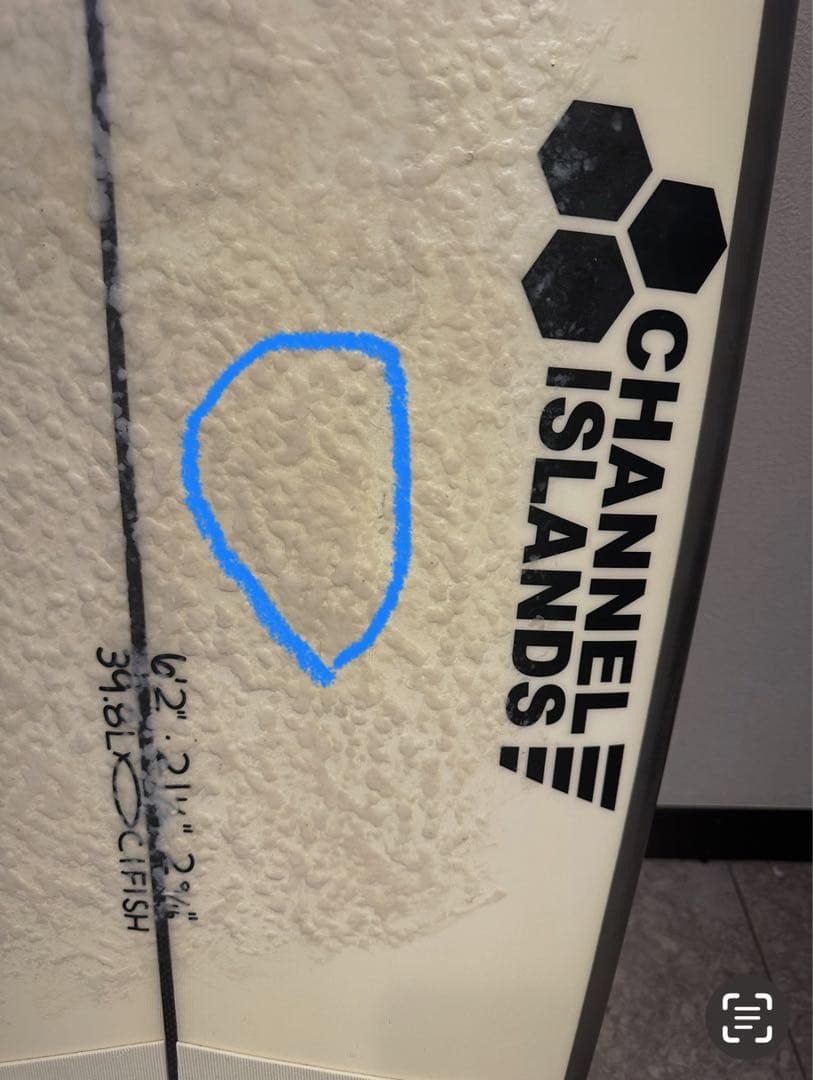 CHANNEL S Fish 6'2\" サーフボード