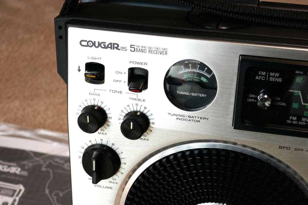 BCLラジオ　ナショナルパナソニック　クーガー115 RF-1150 完動品