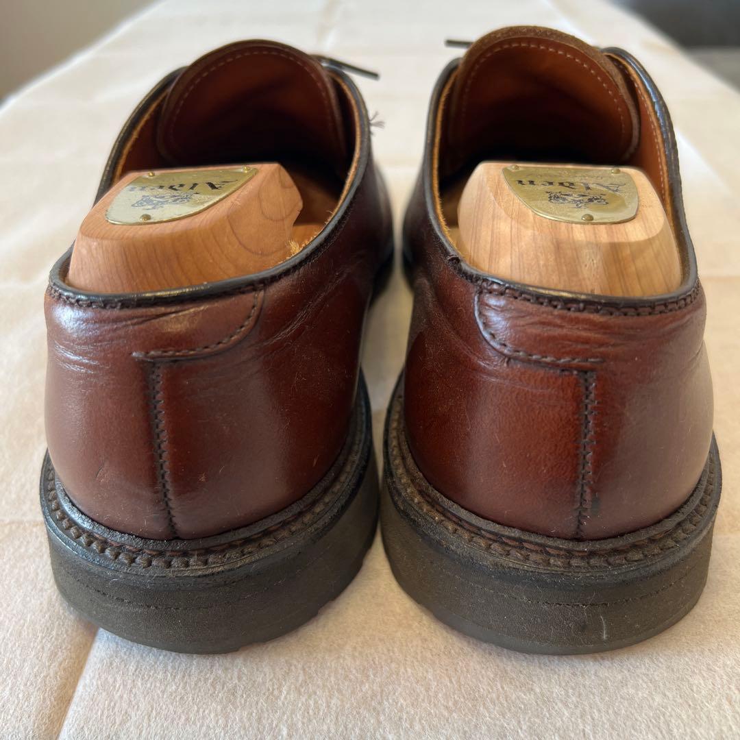Alden ブラウンレザードレスシューズ
