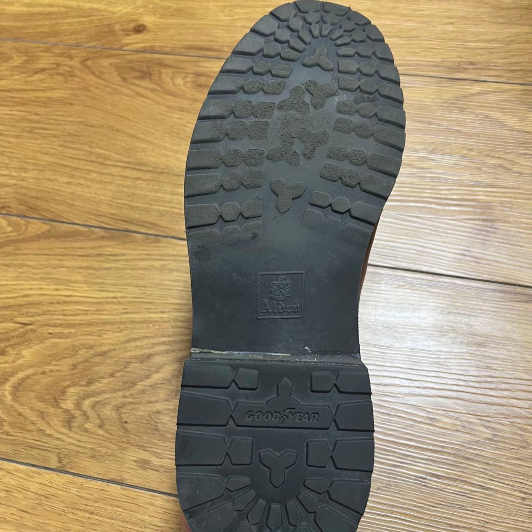 Alden ブラウンレザードレスシューズ