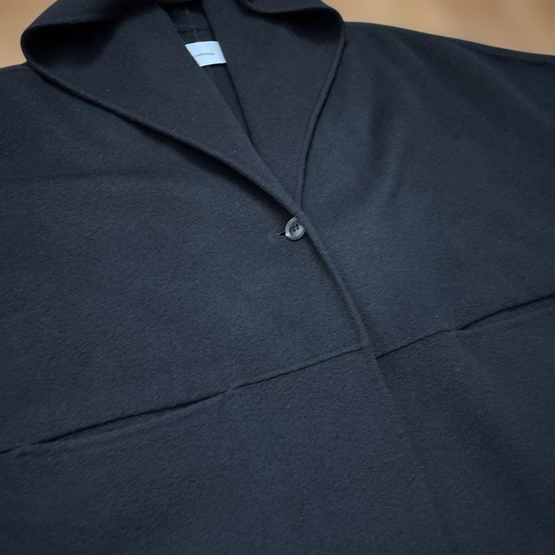 FRAMeWORK フレームワーク ハミルトンリバーフーディポンチョ　ネイビー