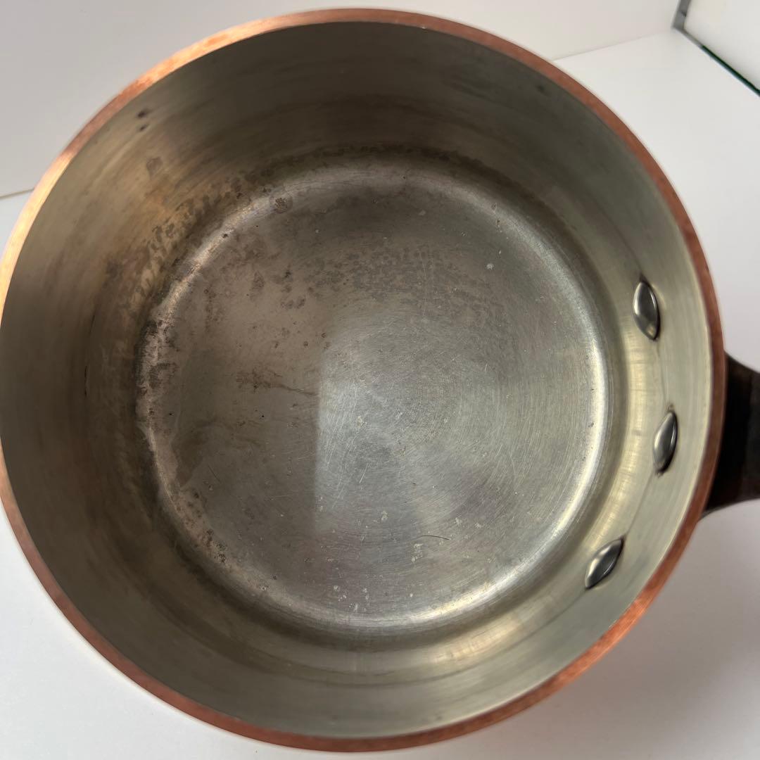 フランス製　銅製　ソースパン　14cm