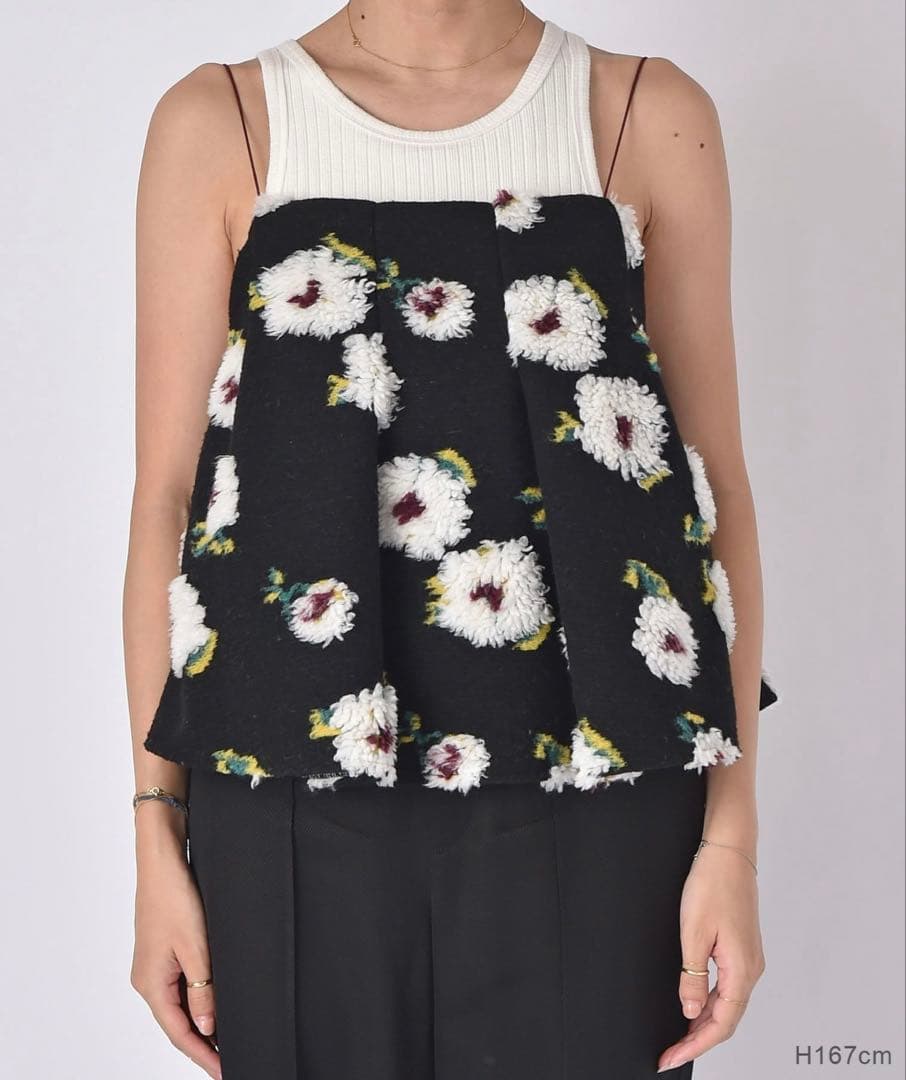 AKTE新品未使用ボアキャミソール