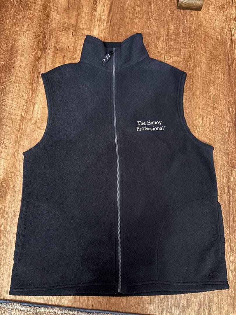 The Ennoy Professional フリースベスト L ネイビー