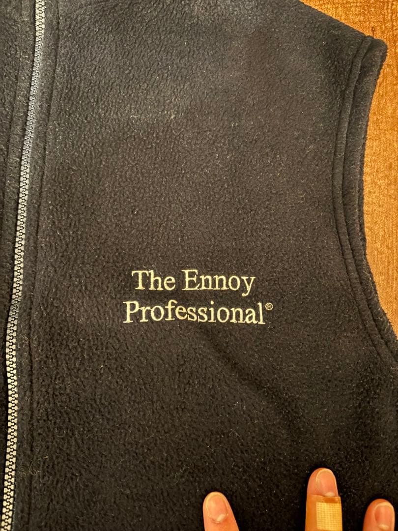 The Ennoy Professional フリースベスト L ネイビー