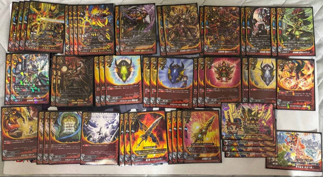 バディファイト 原作再現　五角デッキ　ドラム　ドラゴン　 超竜五角陣