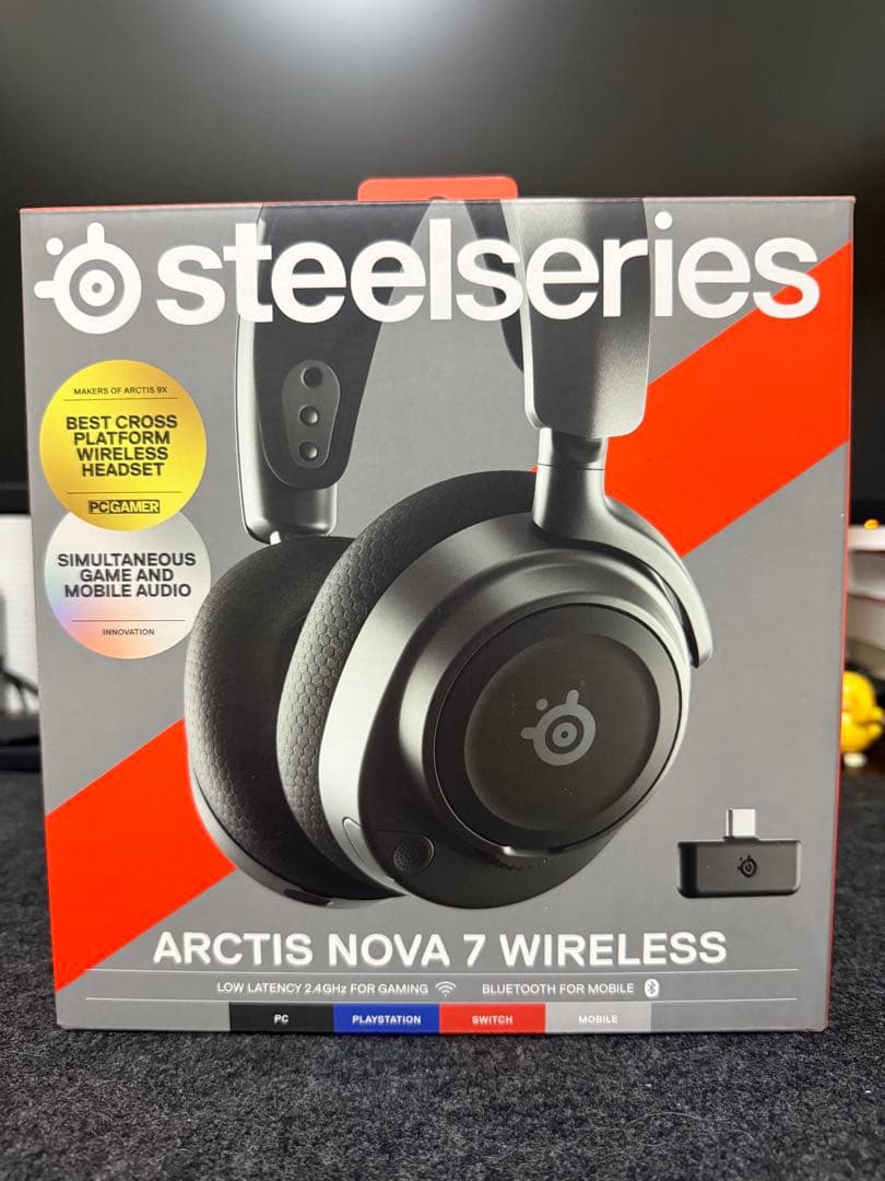 ヘッドホン SteelSeries Arctis Nova 7 Wireless