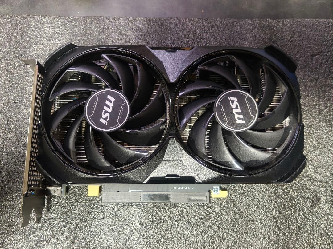 グラフィックボード・グラボ・ビデオカード GeForce RTX 4060 Ti VENTUS 2X BLACK 8G