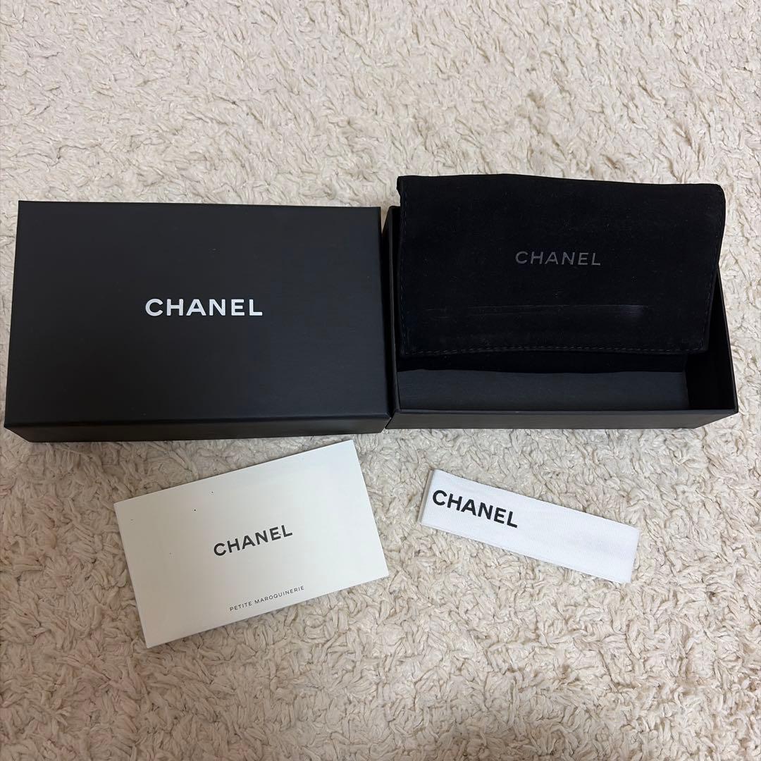 CHANEL シャネル ジップパース CCフィリグリー キャビアスキン