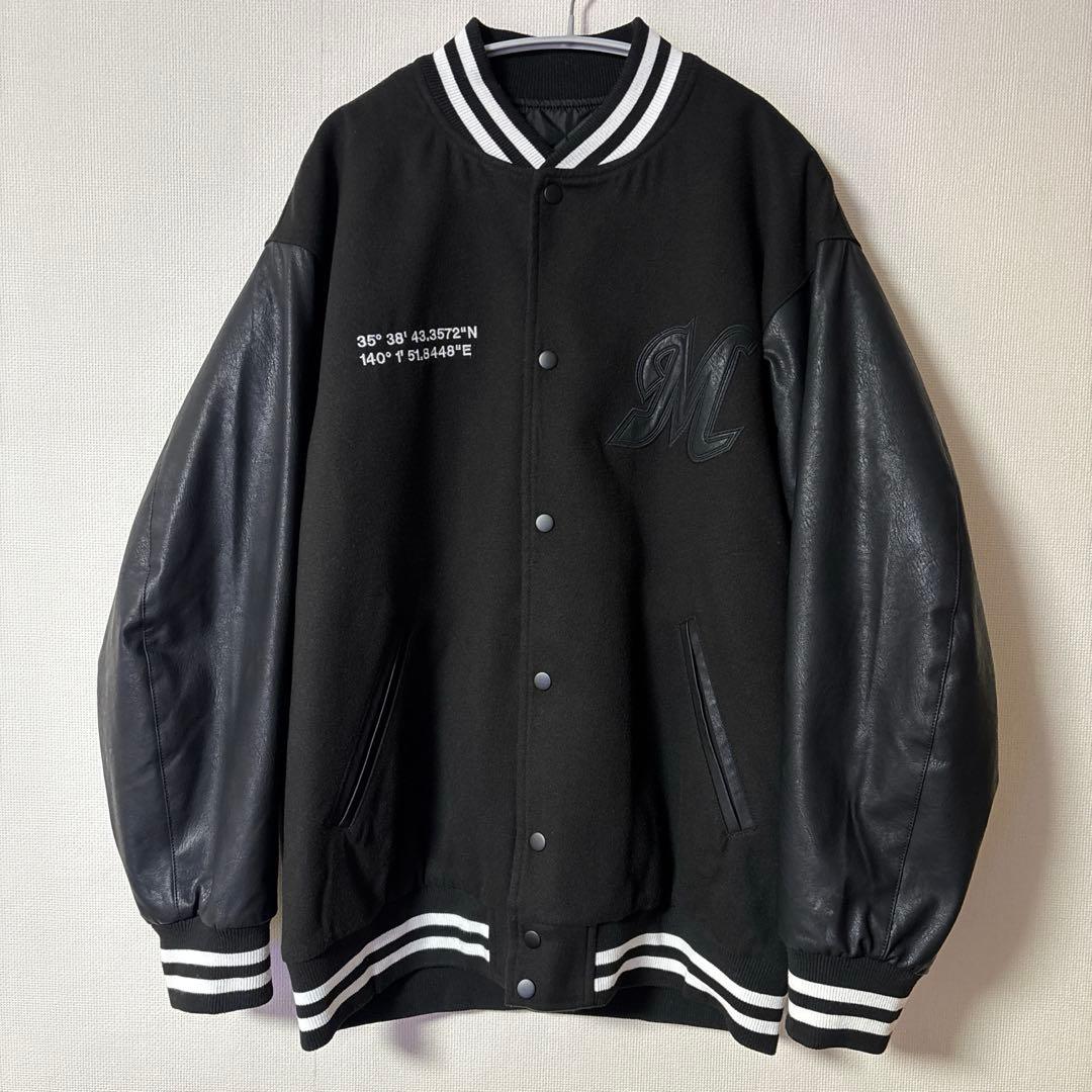 千葉ロッテマリーンズ スタジャン ブラック XLサイズ　上着